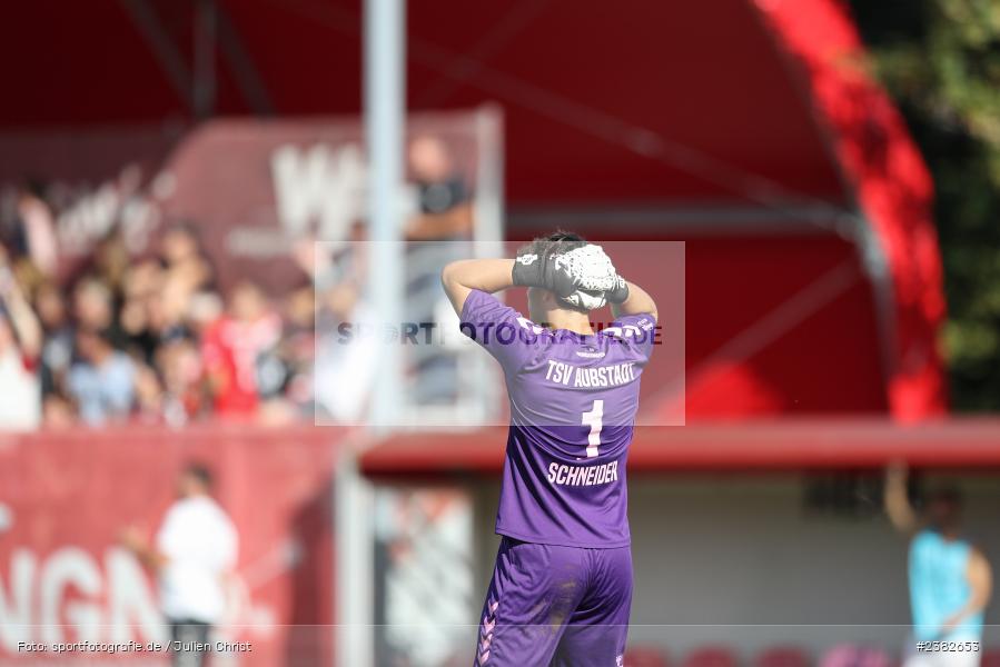 Marvin Walter, sport, action, TSV Aubstadt, Saison 2023/2024, Regionalliga Bayern, NGN-Arena, Fussball, FCB, FC Bayern München II, BFV, Aubstadt, AUB, 30.09.2023, 12. Spieltag - Bild-ID: 2382653