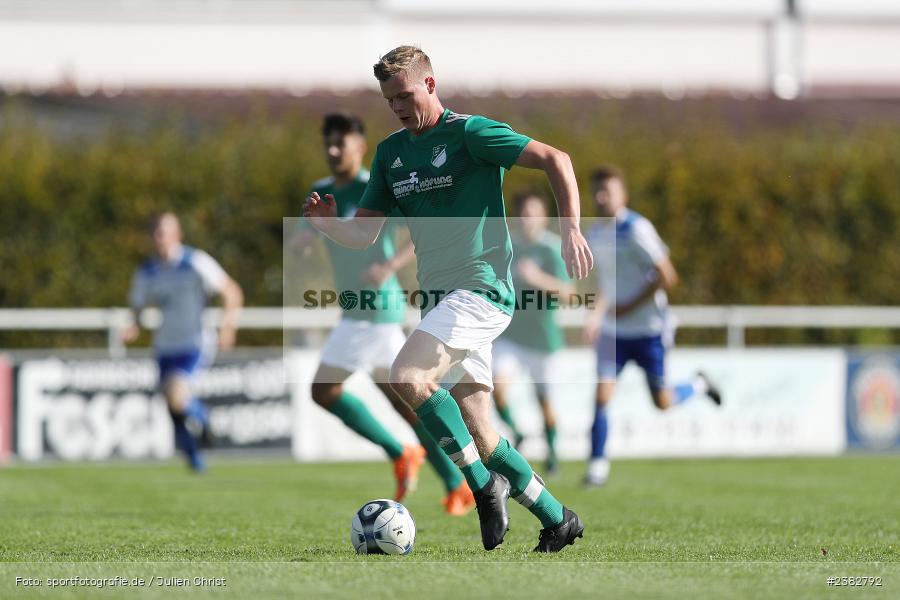 Jonas Heim, Sportgelände, Gössenheim, 01.10.2023, sport, action, BFV, Saison 2023/2024, Fussball, Kreisliga Würzburg, TSV, FCG, TSV Duttenbrunn, FC Gössenheim - Bild-ID: 2382792