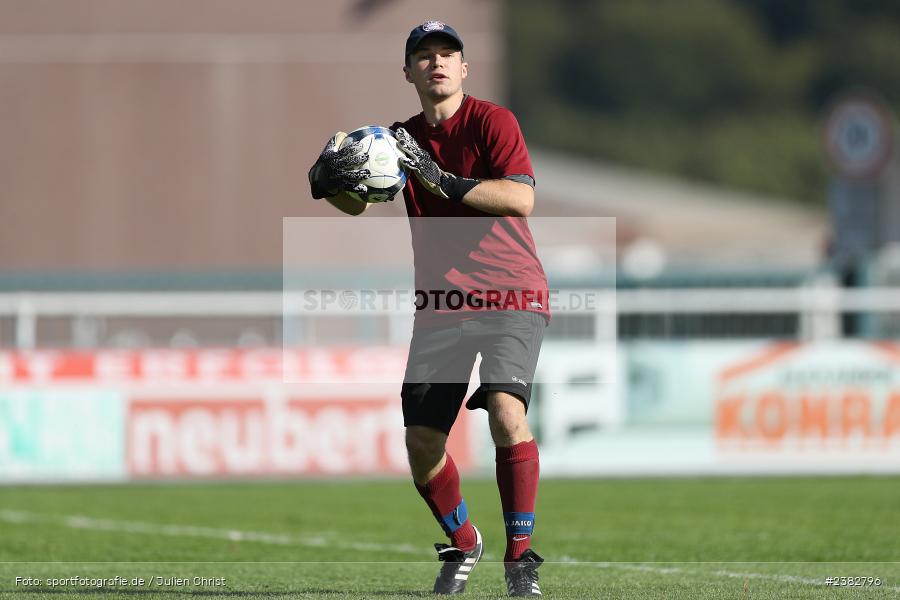 Lukas Harzer, Sportgelände, Gössenheim, 01.10.2023, sport, action, BFV, Saison 2023/2024, Fussball, Kreisliga Würzburg, TSV, FCG, TSV Duttenbrunn, FC Gössenheim - Bild-ID: 2382796