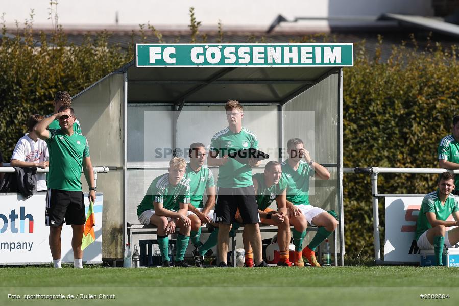 Michael Worbis, Sportgelände, Gössenheim, 01.10.2023, sport, action, BFV, Saison 2023/2024, Fussball, Kreisliga Würzburg, TSV, FCG, TSV Duttenbrunn, FC Gössenheim - Bild-ID: 2382804