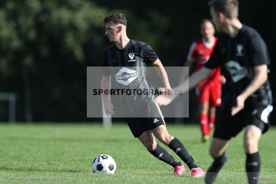 Noah Hoffmann, Sportgelände, Karsbach, 01.10.2023, sport, action, BFV, Saison 2023/2024, Fussball, Kreisklasse Würzburg, DJK, FCK, SV-DJK Wombach, (SG) FC Karsbach - Bild-ID: 2382818 Noah Hoffmann, Sportgelände, Karsbach, 01.10.2023, sport, action, BFV, Saison 2023/2024, Fussball, Kreisklasse Würzburg, DJK, FCK, SV-DJK Wombach, (SG) FC Karsbach - Bild-ID: 2382818