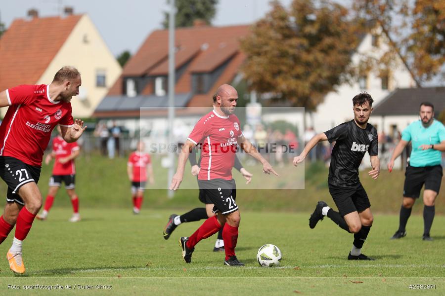 Ulrich Scheidel, Sportgelände Kleinflürleinsweg, Schweinfurt, 03.10.2023, sport, action, BFV, Saison 2023/2024, Fussball, 14. Spieltag, Landesliga Nordwest, TUS, FTS, TuS Frammersbach, FT Schweinfurt - Bild-ID: 2382871