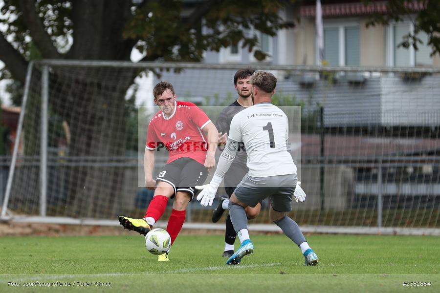 Alexander Ochs, Sportgelände Kleinflürleinsweg, Schweinfurt, 03.10.2023, sport, action, BFV, Saison 2023/2024, Fussball, 14. Spieltag, Landesliga Nordwest, TUS, FTS, TuS Frammersbach, FT Schweinfurt - Bild-ID: 2382884