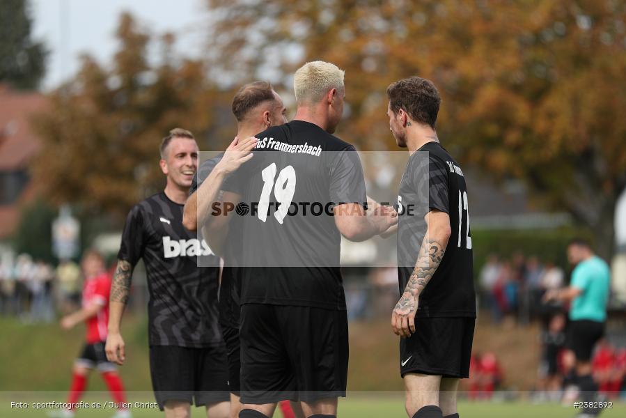 Patrick Amrhein, Sportgelände Kleinflürleinsweg, Schweinfurt, 03.10.2023, sport, action, BFV, Saison 2023/2024, Fussball, 14. Spieltag, Landesliga Nordwest, TUS, FTS, TuS Frammersbach, FT Schweinfurt - Bild-ID: 2382892
