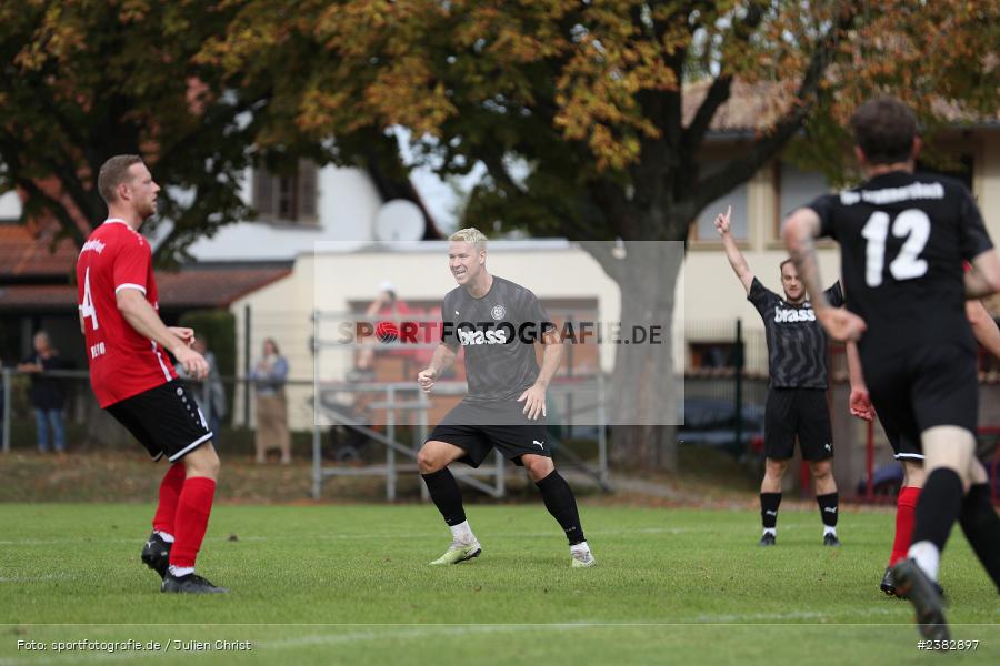 Patrick Amrhein, Sportgelände Kleinflürleinsweg, Schweinfurt, 03.10.2023, sport, action, BFV, Saison 2023/2024, Fussball, 14. Spieltag, Landesliga Nordwest, TUS, FTS, TuS Frammersbach, FT Schweinfurt - Bild-ID: 2382897