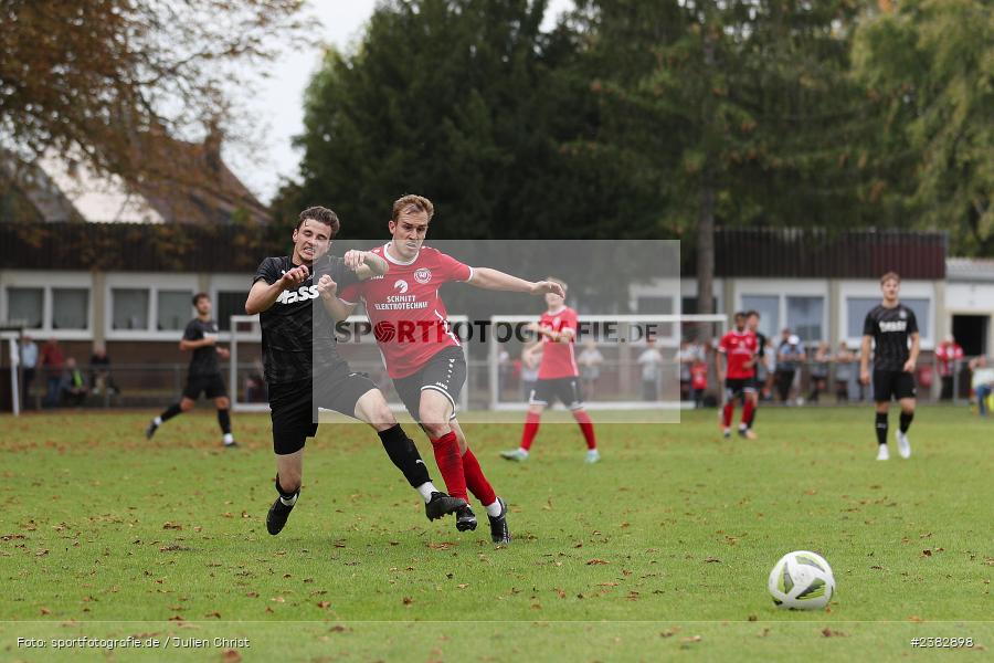 Moriz Heusinger, Sportgelände Kleinflürleinsweg, Schweinfurt, 03.10.2023, sport, action, BFV, Saison 2023/2024, Fussball, 14. Spieltag, Landesliga Nordwest, TUS, FTS, TuS Frammersbach, FT Schweinfurt - Bild-ID: 2382898