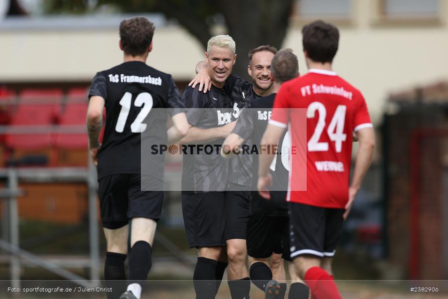 Patrick Amrhein, Sportgelände Kleinflürleinsweg, Schweinfurt, 03.10.2023, sport, action, BFV, Saison 2023/2024, Fussball, 14. Spieltag, Landesliga Nordwest, TUS, FTS, TuS Frammersbach, FT Schweinfurt - Bild-ID: 2382906