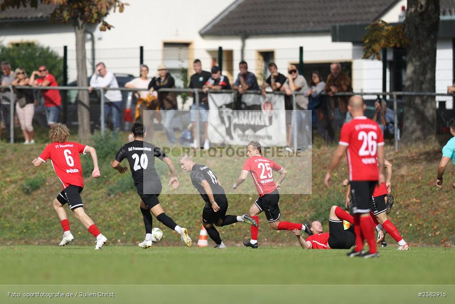 Patrick Amrhein, Sportgelände Kleinflürleinsweg, Schweinfurt, 03.10.2023, sport, action, BFV, Saison 2023/2024, Fussball, 14. Spieltag, Landesliga Nordwest, TUS, FTS, TuS Frammersbach, FT Schweinfurt - Bild-ID: 2382916
