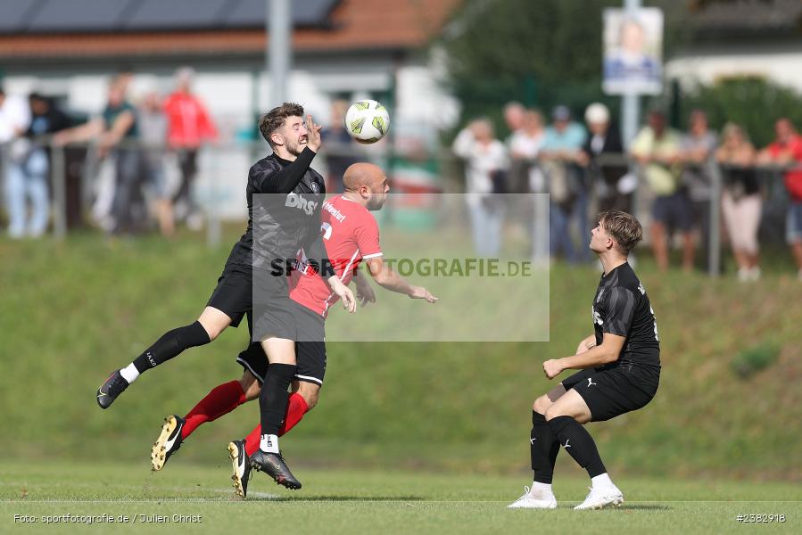 Maximilian Baur, Sportgelände Kleinflürleinsweg, Schweinfurt, 03.10.2023, sport, action, BFV, Saison 2023/2024, Fussball, 14. Spieltag, Landesliga Nordwest, TUS, FTS, TuS Frammersbach, FT Schweinfurt - Bild-ID: 2382918