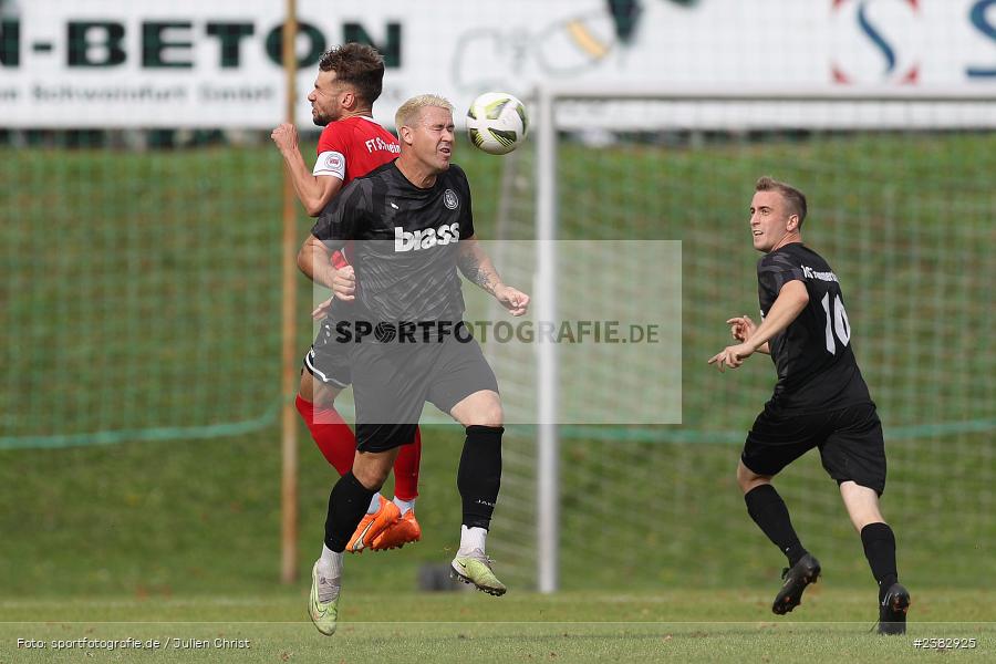 Patrick Amrhein, Sportgelände Kleinflürleinsweg, Schweinfurt, 03.10.2023, sport, action, BFV, Saison 2023/2024, Fussball, 14. Spieltag, Landesliga Nordwest, TUS, FTS, TuS Frammersbach, FT Schweinfurt - Bild-ID: 2382925 Patrick Amrhein, Sportgelände Kleinflürleinsweg, Schweinfurt, 03.10.2023, sport, action, BFV, Saison 2023/2024, Fussball, 14. Spieltag, Landesliga Nordwest, TUS, FTS, TuS Frammersbach, FT Schweinfurt - Bild-ID: 2382925