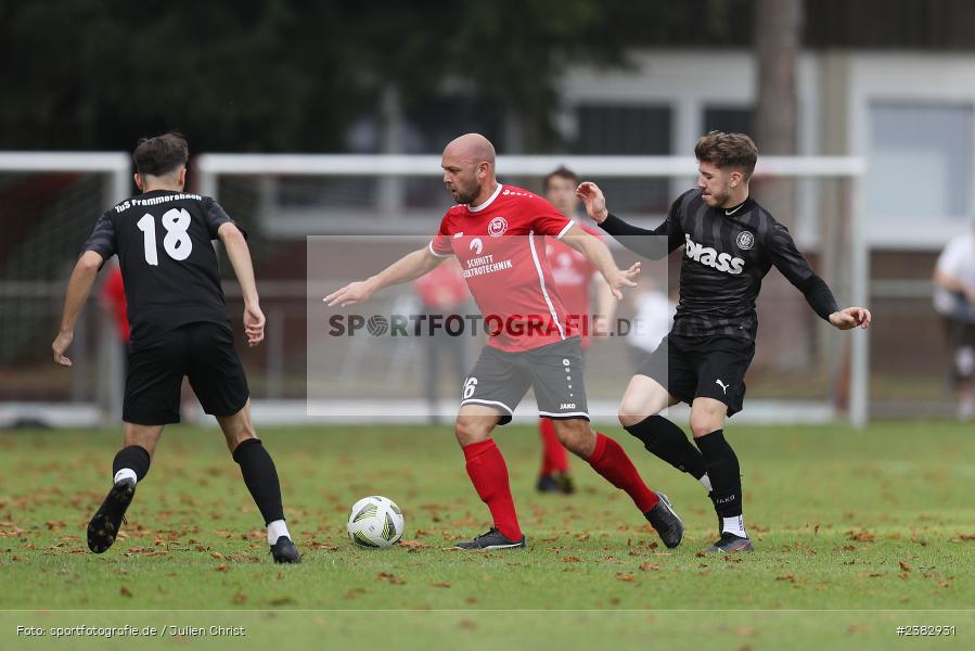Ulrich Scheidel, Sportgelände Kleinflürleinsweg, Schweinfurt, 03.10.2023, sport, action, BFV, Saison 2023/2024, Fussball, 14. Spieltag, Landesliga Nordwest, TUS, FTS, TuS Frammersbach, FT Schweinfurt - Bild-ID: 2382931
