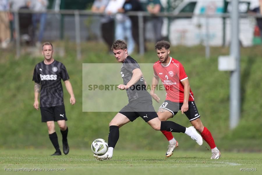 Tim Zachrau, Sportgelände Kleinflürleinsweg, Schweinfurt, 03.10.2023, sport, action, BFV, Saison 2023/2024, Fussball, 14. Spieltag, Landesliga Nordwest, TUS, FTS, TuS Frammersbach, FT Schweinfurt - Bild-ID: 2382933