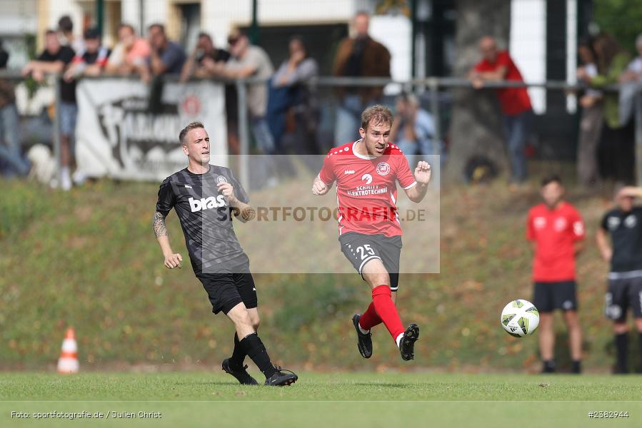 Moriz Heusinger, Sportgelände Kleinflürleinsweg, Schweinfurt, 03.10.2023, sport, action, BFV, Saison 2023/2024, Fussball, 14. Spieltag, Landesliga Nordwest, TUS, FTS, TuS Frammersbach, FT Schweinfurt - Bild-ID: 2382944