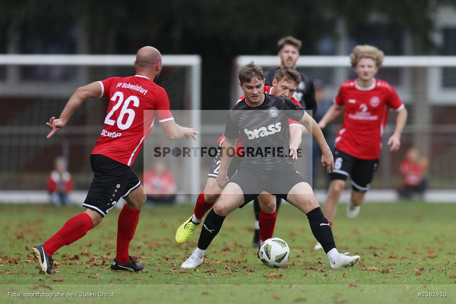 Tim Zachrau, Sportgelände Kleinflürleinsweg, Schweinfurt, 03.10.2023, sport, action, BFV, Saison 2023/2024, Fussball, 14. Spieltag, Landesliga Nordwest, TUS, FTS, TuS Frammersbach, FT Schweinfurt - Bild-ID: 2382950