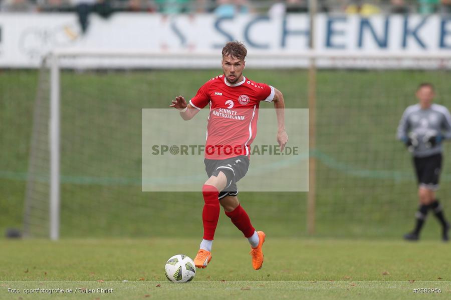 Marius Heinze, Sportgelände Kleinflürleinsweg, Schweinfurt, 03.10.2023, sport, action, BFV, Saison 2023/2024, Fussball, 14. Spieltag, Landesliga Nordwest, TUS, FTS, TuS Frammersbach, FT Schweinfurt - Bild-ID: 2382956