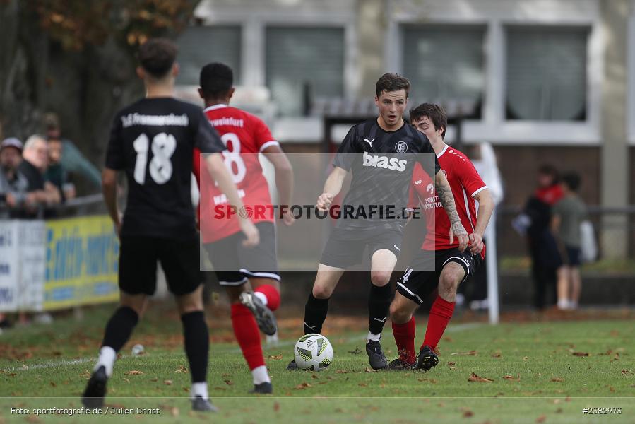 Dominik Jordan, Sportgelände Kleinflürleinsweg, Schweinfurt, 03.10.2023, sport, action, BFV, Saison 2023/2024, Fussball, 14. Spieltag, Landesliga Nordwest, TUS, FTS, TuS Frammersbach, FT Schweinfurt - Bild-ID: 2382973