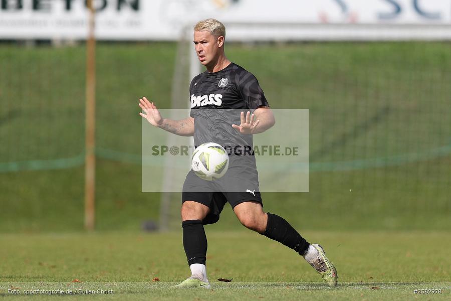 Patrick Amrhein, Sportgelände Kleinflürleinsweg, Schweinfurt, 03.10.2023, sport, action, BFV, Saison 2023/2024, Fussball, 14. Spieltag, Landesliga Nordwest, TUS, FTS, TuS Frammersbach, FT Schweinfurt - Bild-ID: 2382978