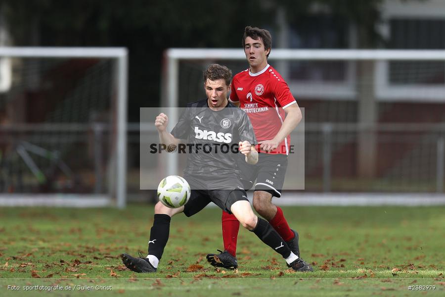 Dominik Jordan, Sportgelände Kleinflürleinsweg, Schweinfurt, 03.10.2023, sport, action, BFV, Saison 2023/2024, Fussball, 14. Spieltag, Landesliga Nordwest, TUS, FTS, TuS Frammersbach, FT Schweinfurt - Bild-ID: 2382979