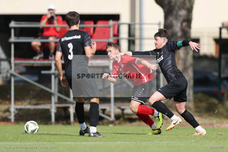 Alexander Ochs, Sportgelände Kleinflürleinsweg, Schweinfurt, 03.10.2023, sport, action, BFV, Saison 2023/2024, Fussball, 14. Spieltag, Landesliga Nordwest, TUS, FTS, TuS Frammersbach, FT Schweinfurt - Bild-ID: 2382987
