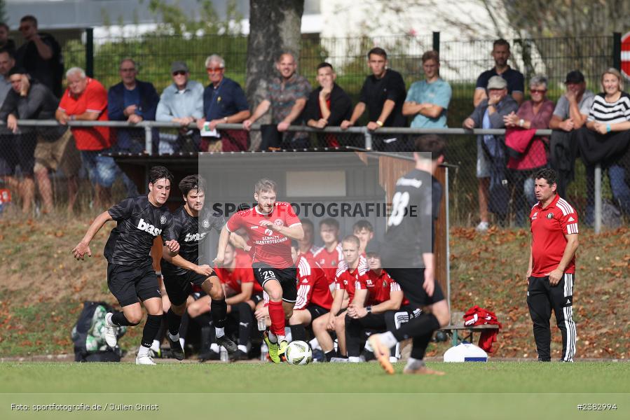Alexander Ochs, Sportgelände Kleinflürleinsweg, Schweinfurt, 03.10.2023, sport, action, BFV, Saison 2023/2024, Fussball, 14. Spieltag, Landesliga Nordwest, TUS, FTS, TuS Frammersbach, FT Schweinfurt - Bild-ID: 2382994