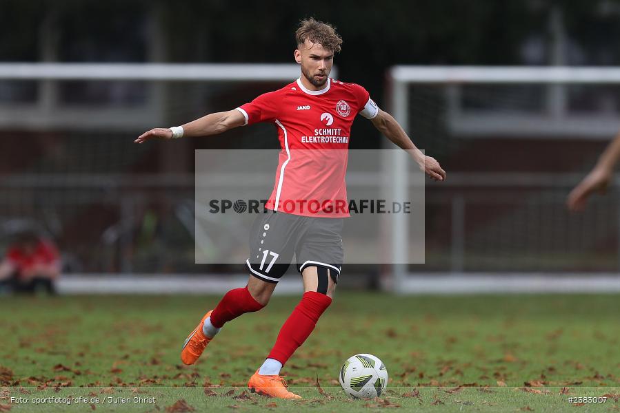 Marius Heinze, Sportgelände Kleinflürleinsweg, Schweinfurt, 03.10.2023, sport, action, BFV, Saison 2023/2024, Fussball, 14. Spieltag, Landesliga Nordwest, TUS, FTS, TuS Frammersbach, FT Schweinfurt - Bild-ID: 2383007 Marius Heinze, Sportgelände Kleinflürleinsweg, Schweinfurt, 03.10.2023, sport, action, BFV, Saison 2023/2024, Fussball, 14. Spieltag, Landesliga Nordwest, TUS, FTS, TuS Frammersbach, FT Schweinfurt - Bild-ID: 2383007