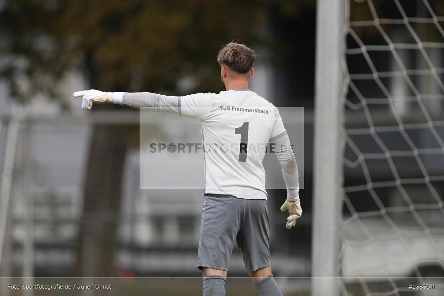 Joshua Schuhmacher, Sportgelände Kleinflürleinsweg, Schweinfurt, 03.10.2023, sport, action, BFV, Saison 2023/2024, Fussball, 14. Spieltag, Landesliga Nordwest, TUS, FTS, TuS Frammersbach, FT Schweinfurt - Bild-ID: 2383011