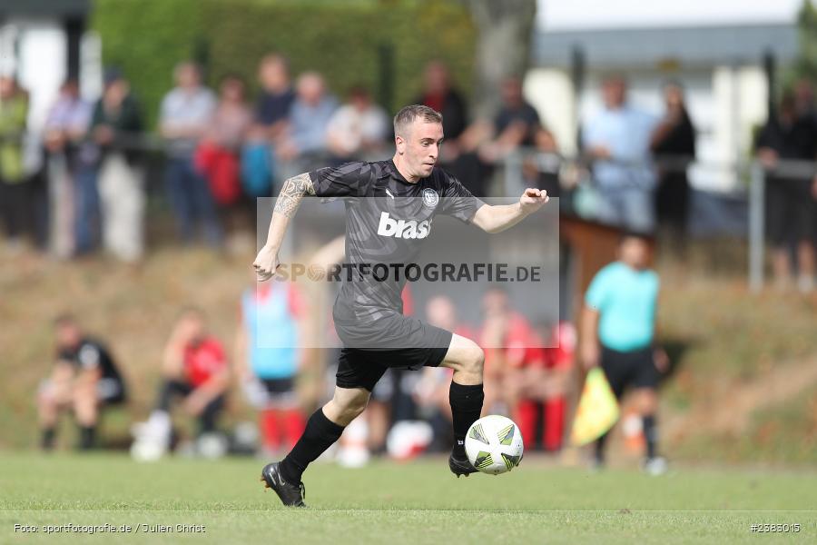 Dominik Englert, Sportgelände Kleinflürleinsweg, Schweinfurt, 03.10.2023, sport, action, BFV, Saison 2023/2024, Fussball, 14. Spieltag, Landesliga Nordwest, TUS, FTS, TuS Frammersbach, FT Schweinfurt - Bild-ID: 2383015