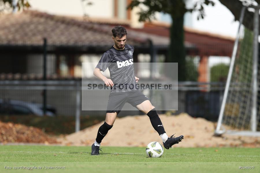 Marlon Dimitrov, Sportgelände Kleinflürleinsweg, Schweinfurt, 03.10.2023, sport, action, BFV, Saison 2023/2024, Fussball, 14. Spieltag, Landesliga Nordwest, TUS, FTS, TuS Frammersbach, FT Schweinfurt - Bild-ID: 2383017