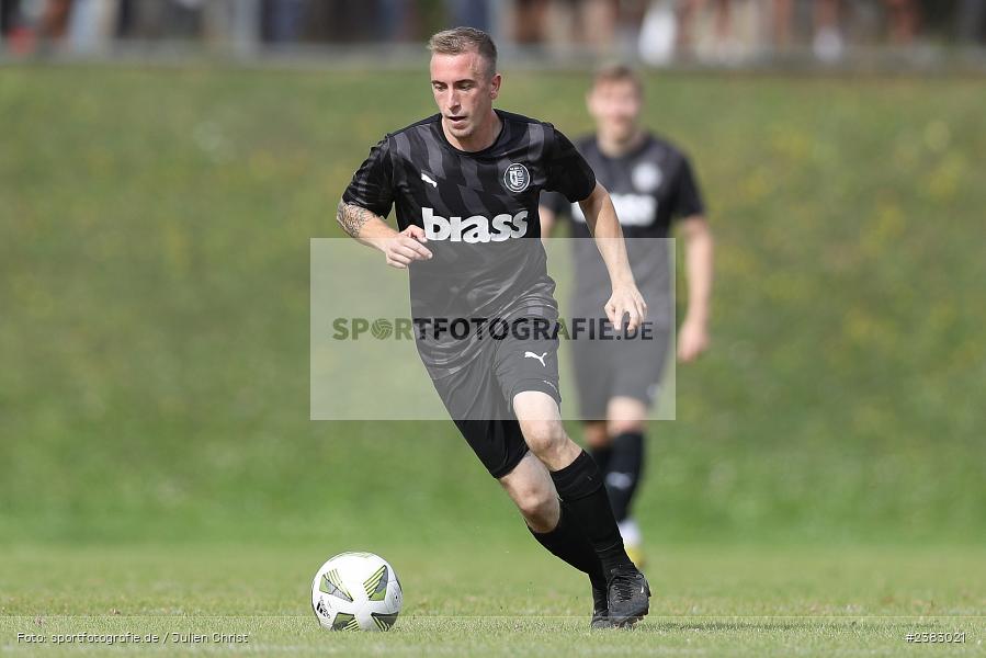 Dominik Englert, Sportgelände Kleinflürleinsweg, Schweinfurt, 03.10.2023, sport, action, BFV, Saison 2023/2024, Fussball, 14. Spieltag, Landesliga Nordwest, TUS, FTS, TuS Frammersbach, FT Schweinfurt - Bild-ID: 2383021 Dominik Englert, Sportgelände Kleinflürleinsweg, Schweinfurt, 03.10.2023, sport, action, BFV, Saison 2023/2024, Fussball, 14. Spieltag, Landesliga Nordwest, TUS, FTS, TuS Frammersbach, FT Schweinfurt - Bild-ID: 2383021