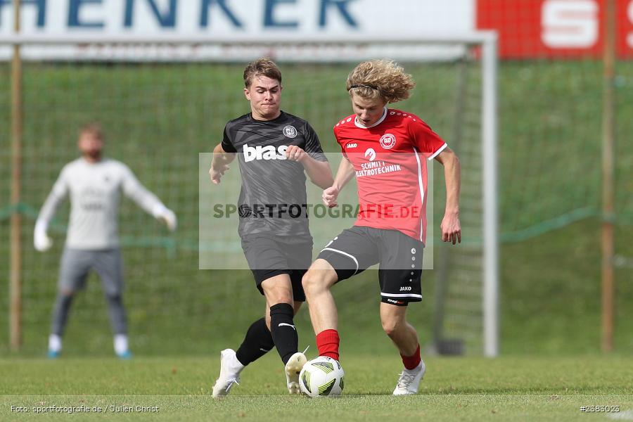 Julian Brückner, Sportgelände Kleinflürleinsweg, Schweinfurt, 03.10.2023, sport, action, BFV, Saison 2023/2024, Fussball, 14. Spieltag, Landesliga Nordwest, TUS, FTS, TuS Frammersbach, FT Schweinfurt - Bild-ID: 2383023 Julian Brückner, Sportgelände Kleinflürleinsweg, Schweinfurt, 03.10.2023, sport, action, BFV, Saison 2023/2024, Fussball, 14. Spieltag, Landesliga Nordwest, TUS, FTS, TuS Frammersbach, FT Schweinfurt - Bild-ID: 2383023