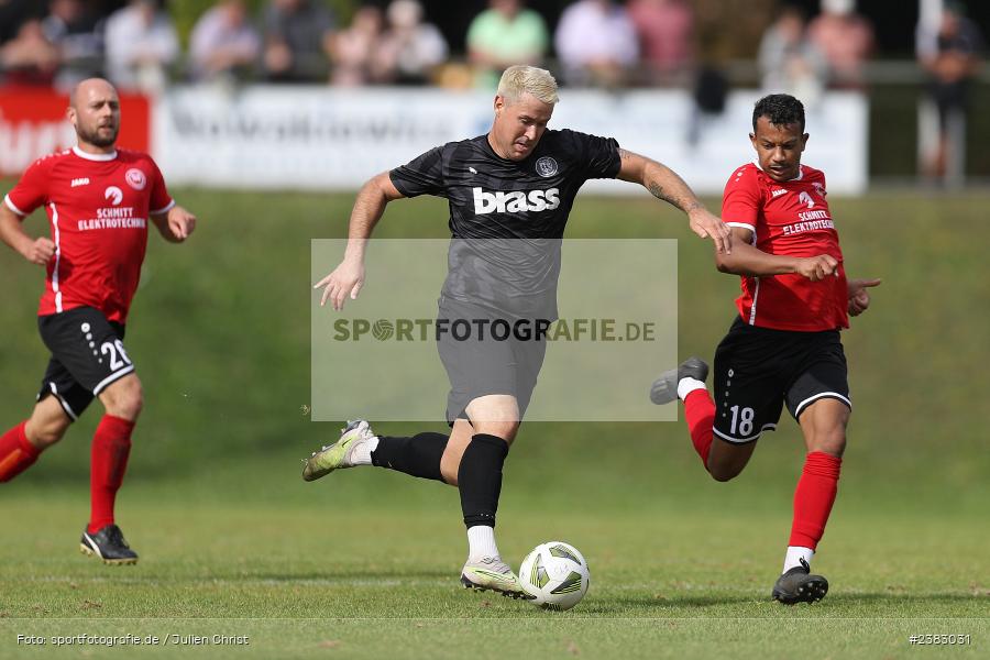Patrick Amrhein, Sportgelände Kleinflürleinsweg, Schweinfurt, 03.10.2023, sport, action, BFV, Saison 2023/2024, Fussball, 14. Spieltag, Landesliga Nordwest, TUS, FTS, TuS Frammersbach, FT Schweinfurt - Bild-ID: 2383031