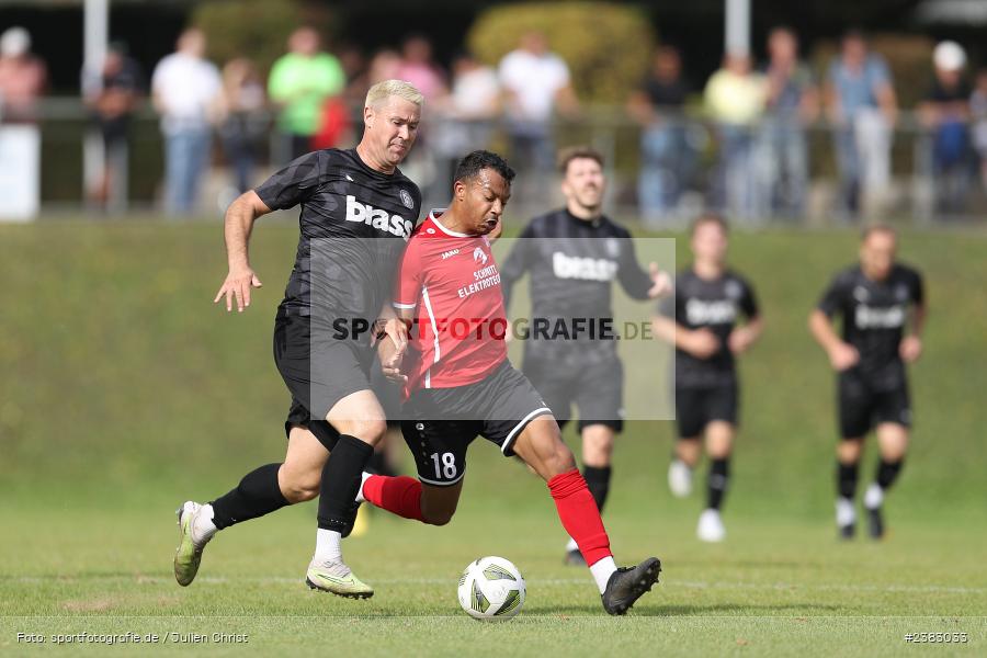 Patrick Amrhein, Sportgelände Kleinflürleinsweg, Schweinfurt, 03.10.2023, sport, action, BFV, Saison 2023/2024, Fussball, 14. Spieltag, Landesliga Nordwest, TUS, FTS, TuS Frammersbach, FT Schweinfurt - Bild-ID: 2383033
