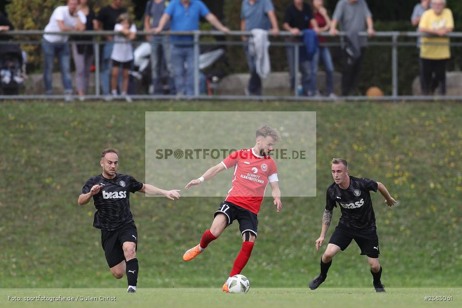 Marius Heinze, Sportgelände Kleinflürleinsweg, Schweinfurt, 03.10.2023, sport, action, BFV, Saison 2023/2024, Fussball, 14. Spieltag, Landesliga Nordwest, TUS, FTS, TuS Frammersbach, FT Schweinfurt - Bild-ID: 2383061