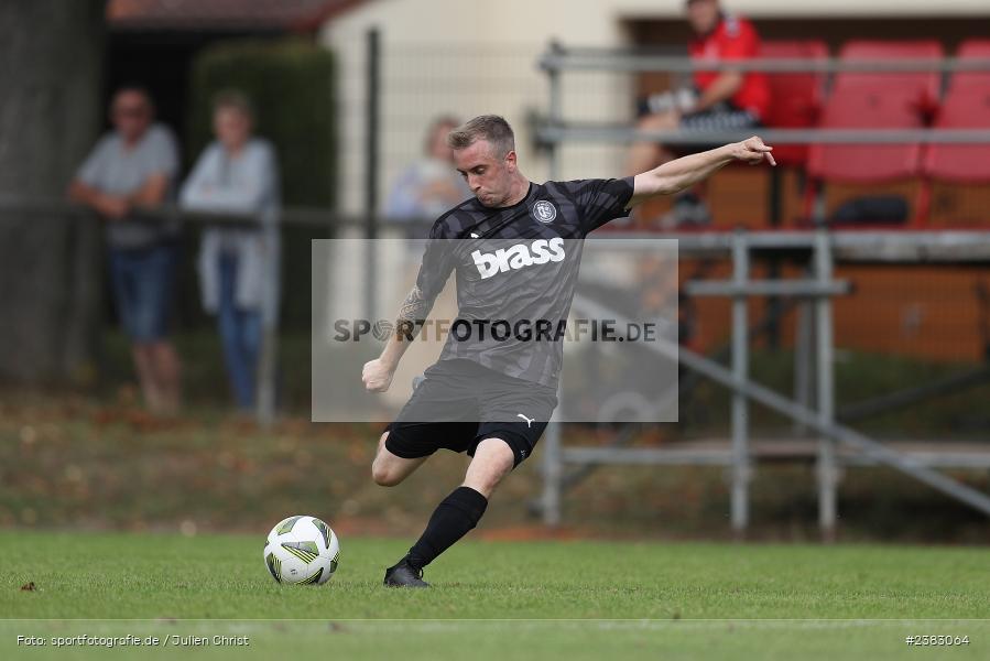Dominik Englert, Sportgelände Kleinflürleinsweg, Schweinfurt, 03.10.2023, sport, action, BFV, Saison 2023/2024, Fussball, 14. Spieltag, Landesliga Nordwest, TUS, FTS, TuS Frammersbach, FT Schweinfurt - Bild-ID: 2383064