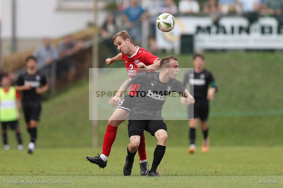 Moriz Heusinger, Sportgelände Kleinflürleinsweg, Schweinfurt, 03.10.2023, sport, action, BFV, Saison 2023/2024, Fussball, 14. Spieltag, Landesliga Nordwest, TUS, FTS, TuS Frammersbach, FT Schweinfurt - Bild-ID: 2383068