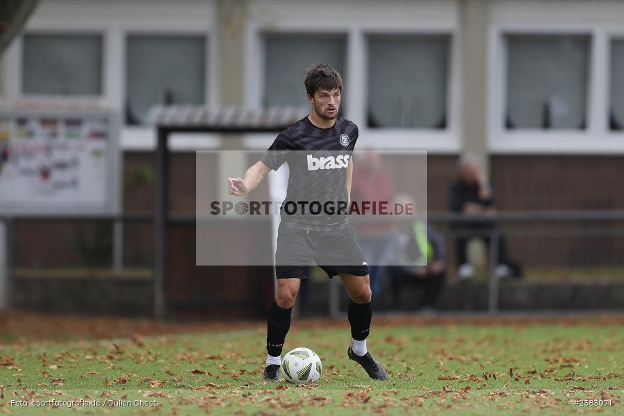 Hannes Weber, Sportgelände Kleinflürleinsweg, Schweinfurt, 03.10.2023, sport, action, BFV, Saison 2023/2024, Fussball, 14. Spieltag, Landesliga Nordwest, TUS, FTS, TuS Frammersbach, FT Schweinfurt - Bild-ID: 2383071