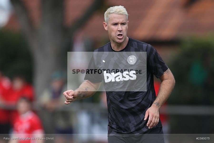 Patrick Amrhein, Sportgelände Kleinflürleinsweg, Schweinfurt, 03.10.2023, sport, action, BFV, Saison 2023/2024, Fussball, 14. Spieltag, Landesliga Nordwest, TUS, FTS, TuS Frammersbach, FT Schweinfurt - Bild-ID: 2383075