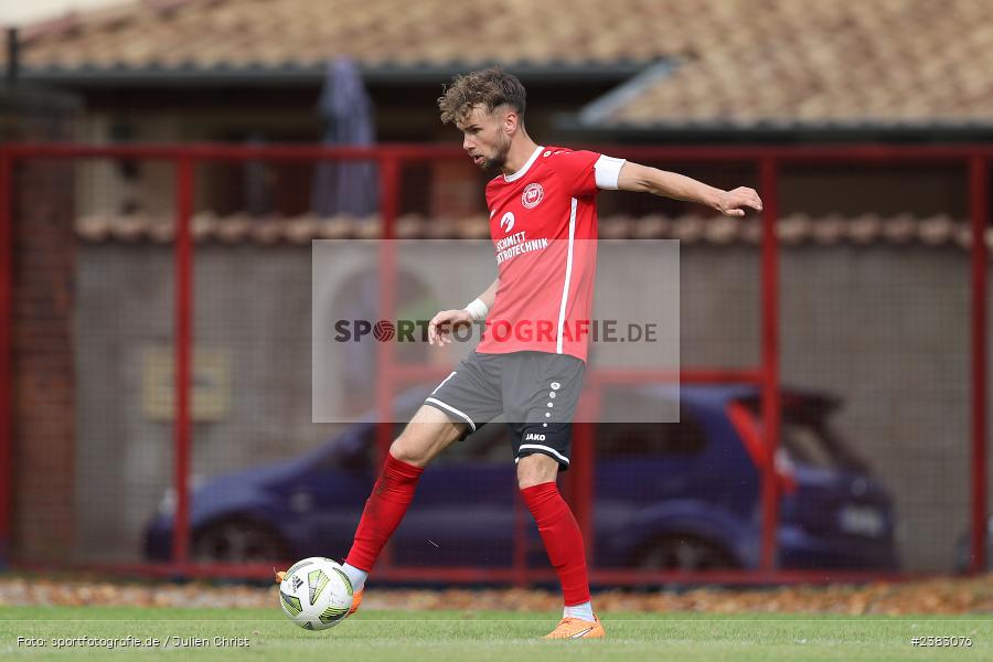 Marius Heinze, Sportgelände Kleinflürleinsweg, Schweinfurt, 03.10.2023, sport, action, BFV, Saison 2023/2024, Fussball, 14. Spieltag, Landesliga Nordwest, TUS, FTS, TuS Frammersbach, FT Schweinfurt - Bild-ID: 2383076 Marius Heinze, Sportgelände Kleinflürleinsweg, Schweinfurt, 03.10.2023, sport, action, BFV, Saison 2023/2024, Fussball, 14. Spieltag, Landesliga Nordwest, TUS, FTS, TuS Frammersbach, FT Schweinfurt - Bild-ID: 2383076