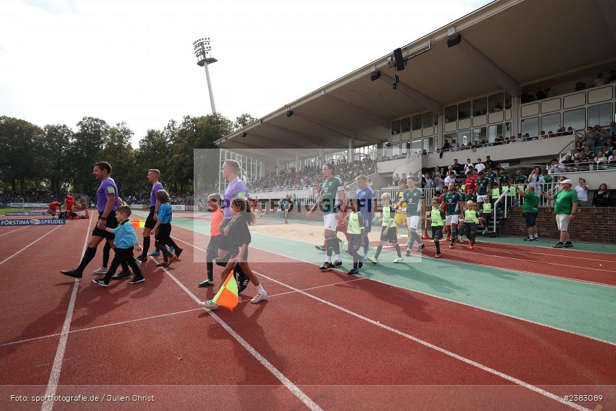Sachs Stadion, Schweinfurt, 03.10.2023, sport, action, BFV, Saison 2023/2024, Fussball, 13. Spieltag, Regionalliga Bayern, FWK, FCS, FC Würzburger Kickers, 1. FC Schweinfurt 1905 - Bild-ID: 2383089