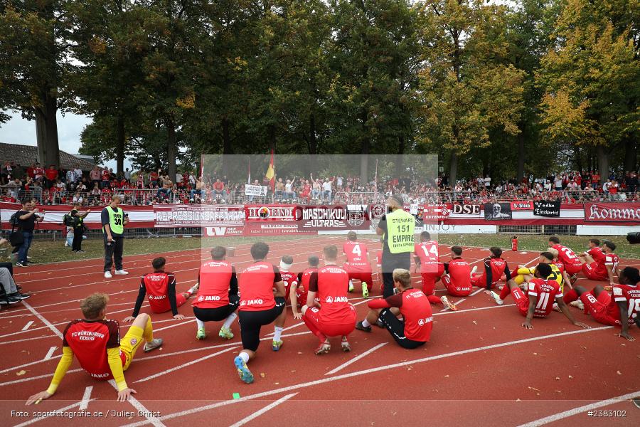 Sachs Stadion, Schweinfurt, 03.10.2023, sport, action, BFV, Saison 2023/2024, Fussball, 13. Spieltag, Regionalliga Bayern, FWK, FCS, FC Würzburger Kickers, 1. FC Schweinfurt 1905 - Bild-ID: 2383102