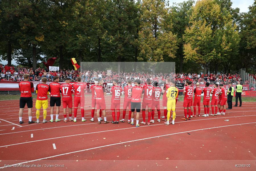 Sachs Stadion, Schweinfurt, 03.10.2023, sport, action, BFV, Saison 2023/2024, Fussball, 13. Spieltag, Regionalliga Bayern, FWK, FCS, FC Würzburger Kickers, 1. FC Schweinfurt 1905 - Bild-ID: 2383105