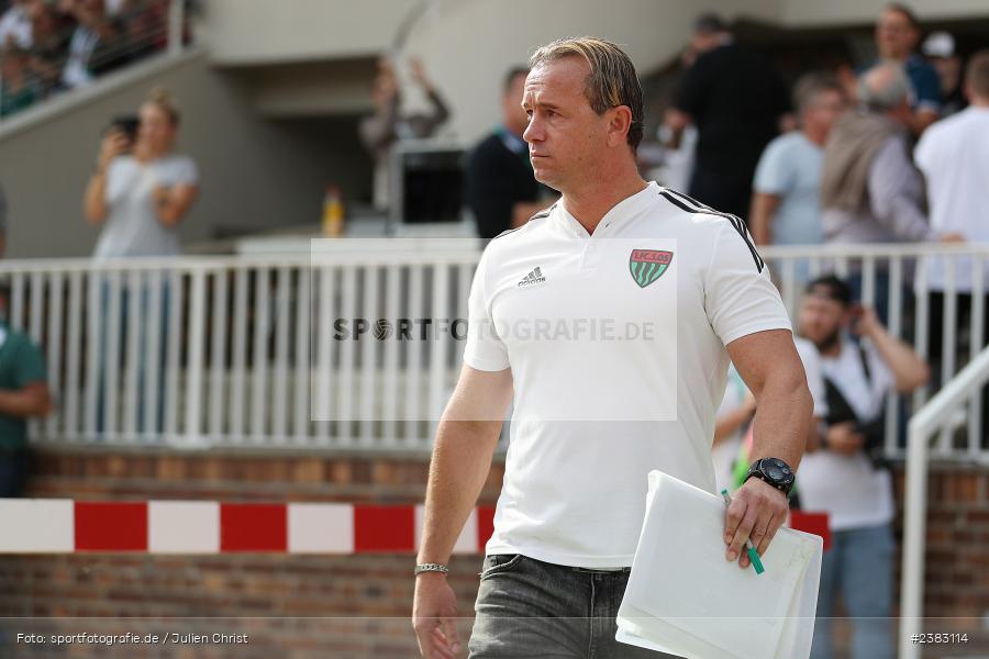 Marc Reitmaier, Sachs Stadion, Schweinfurt, 03.10.2023, sport, action, BFV, Saison 2023/2024, Fussball, 13. Spieltag, Regionalliga Bayern, FWK, FCS, FC Würzburger Kickers, 1. FC Schweinfurt 1905 - Bild-ID: 2383114