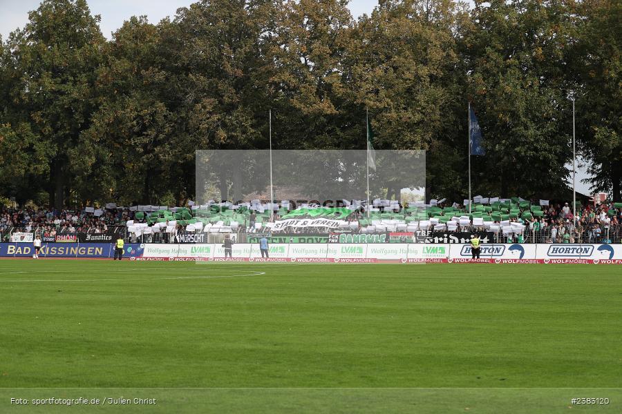 Sachs Stadion, Schweinfurt, 03.10.2023, sport, action, BFV, Saison 2023/2024, Fussball, 13. Spieltag, Regionalliga Bayern, FWK, FCS, FC Würzburger Kickers, 1. FC Schweinfurt 1905 - Bild-ID: 2383120