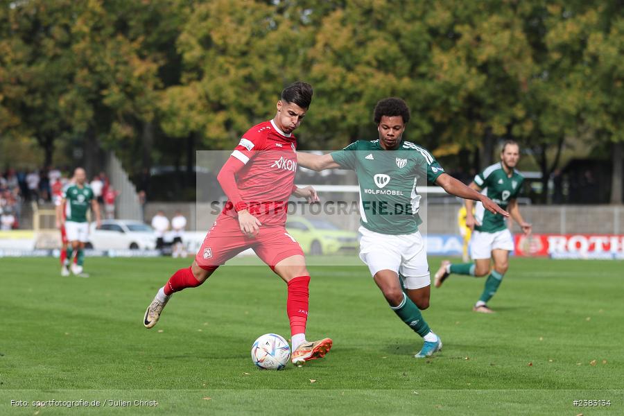 Ivan Franjic, Sachs Stadion, Schweinfurt, 03.10.2023, sport, action, BFV, Saison 2023/2024, Fussball, 13. Spieltag, Regionalliga Bayern, FWK, FCS, FC Würzburger Kickers, 1. FC Schweinfurt 1905 - Bild-ID: 2383134