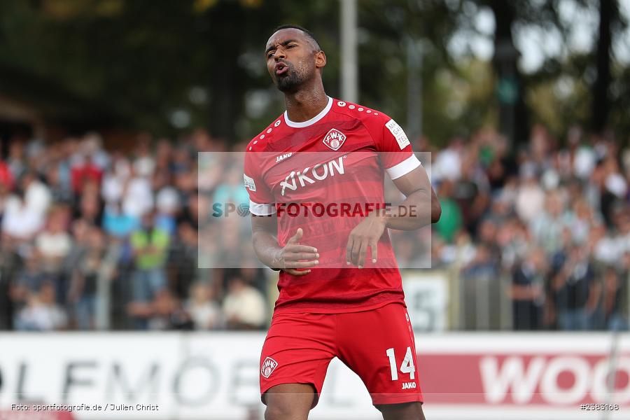 Saliou Sané, Sachs Stadion, Schweinfurt, 03.10.2023, sport, action, BFV, Saison 2023/2024, Fussball, 13. Spieltag, Regionalliga Bayern, FWK, FCS, FC Würzburger Kickers, 1. FC Schweinfurt 1905 - Bild-ID: 2383168