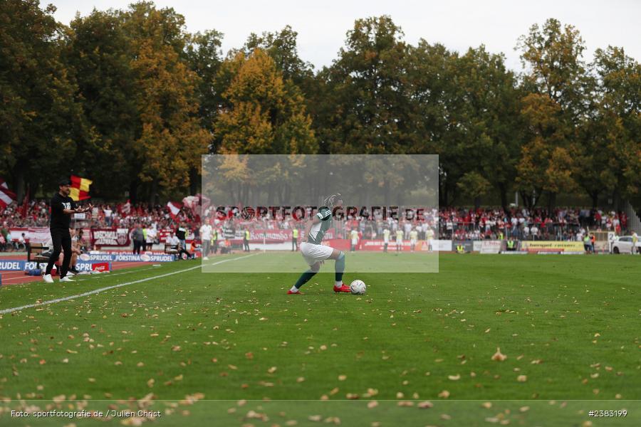 Hans Anapak-Baka, Sachs Stadion, Schweinfurt, 03.10.2023, sport, action, BFV, Saison 2023/2024, Fussball, 13. Spieltag, Regionalliga Bayern, FWK, FCS, FC Würzburger Kickers, 1. FC Schweinfurt 1905 - Bild-ID: 2383199