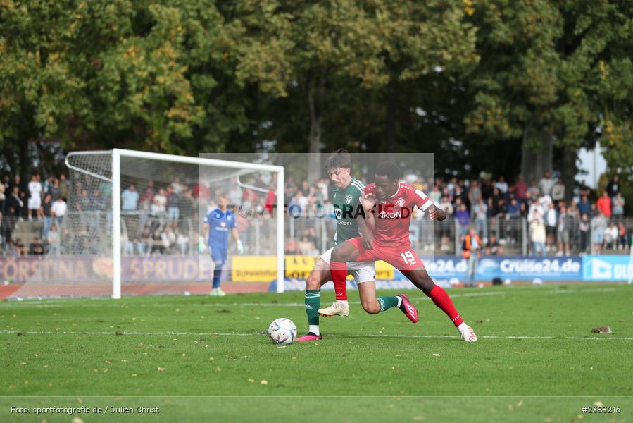 Benjika Caciel, Sachs Stadion, Schweinfurt, 03.10.2023, sport, action, BFV, Saison 2023/2024, Fussball, 13. Spieltag, Regionalliga Bayern, FWK, FCS, FC Würzburger Kickers, 1. FC Schweinfurt 1905 - Bild-ID: 2383216