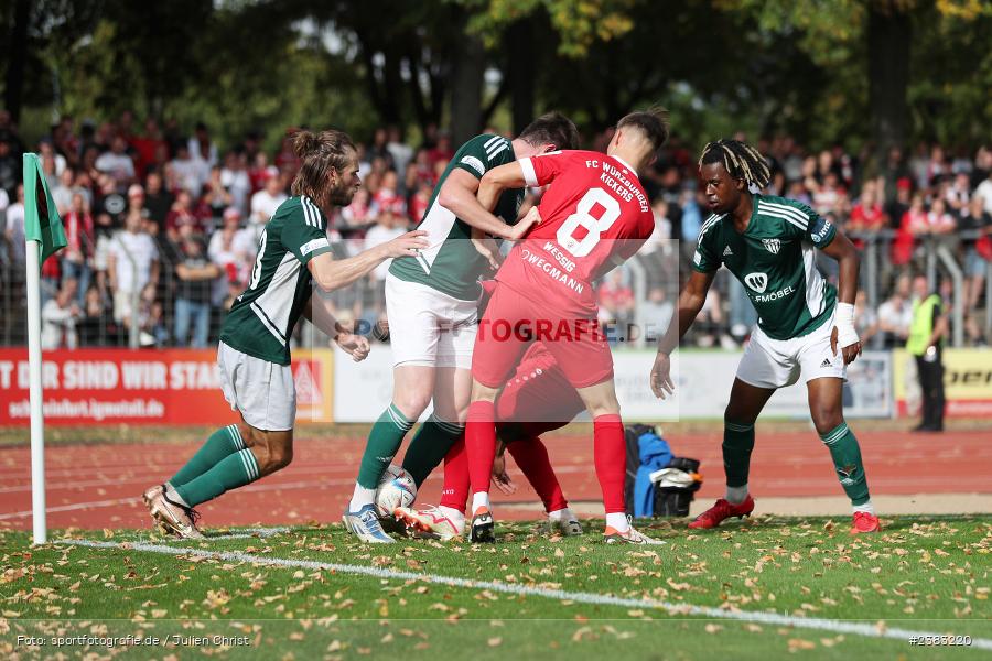 Sachs Stadion, Schweinfurt, 03.10.2023, sport, action, BFV, Saison 2023/2024, Fussball, 13. Spieltag, Regionalliga Bayern, FWK, FCS, FC Würzburger Kickers, 1. FC Schweinfurt 1905 - Bild-ID: 2383220