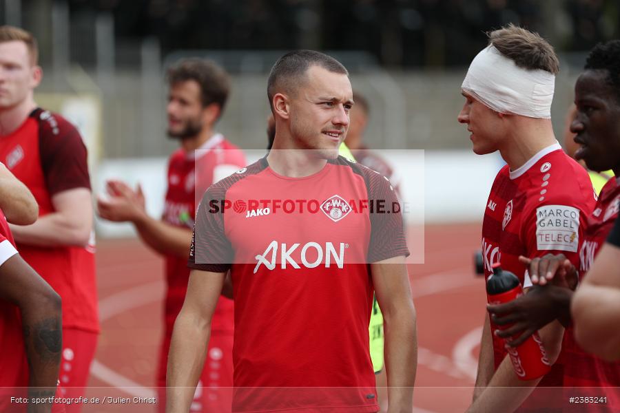 Thomas Haas, Sachs Stadion, Schweinfurt, 03.10.2023, sport, action, BFV, Saison 2023/2024, Fussball, 13. Spieltag, Regionalliga Bayern, FWK, FCS, FC Würzburger Kickers, 1. FC Schweinfurt 1905 - Bild-ID: 2383241