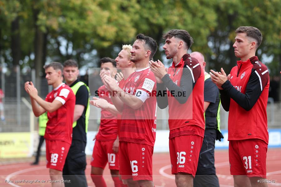 Team, Sachs Stadion, Schweinfurt, 03.10.2023, sport, action, BFV, Saison 2023/2024, Fussball, 13. Spieltag, Regionalliga Bayern, FWK, FCS, FC Würzburger Kickers, 1. FC Schweinfurt 1905 - Bild-ID: 2383242